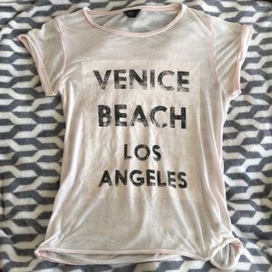 Top Shop- Sheer Venice Beach Tee